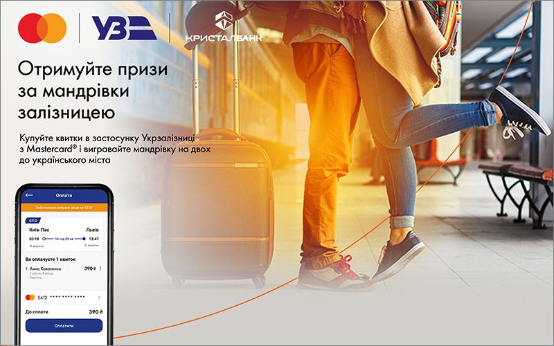 Отримуйте призи за мандрівки залізницею